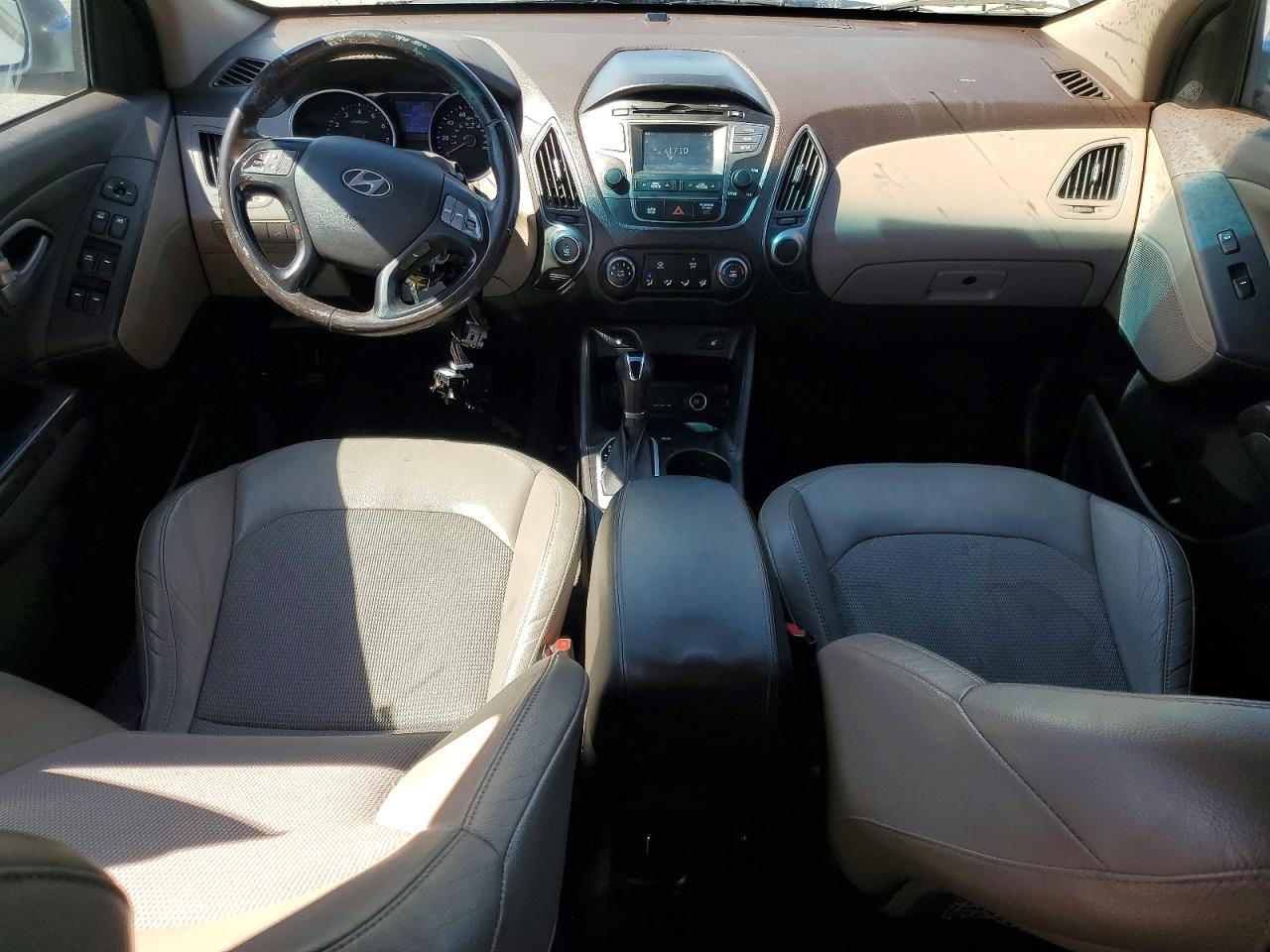 2014 Hyundai Tucson Se Silver vin: KM8JU3AG3EU839111