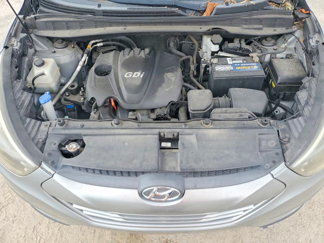 2014 Hyundai Tucson Se Silver vin: KM8JU3AG3EU878233
