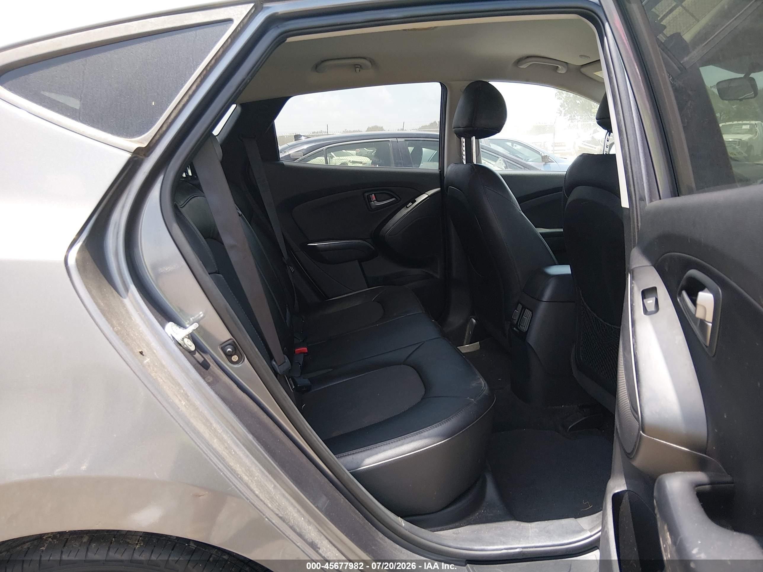 2014 Hyundai Tucson Se Gray vin: KM8JU3AG3EU922165