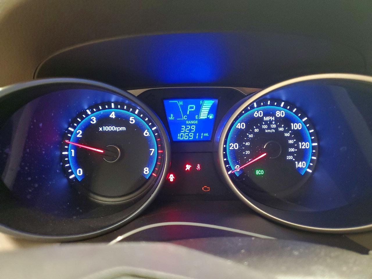 2014 Hyundai Tucson Brown vin: KM8JU3AG3EU934378