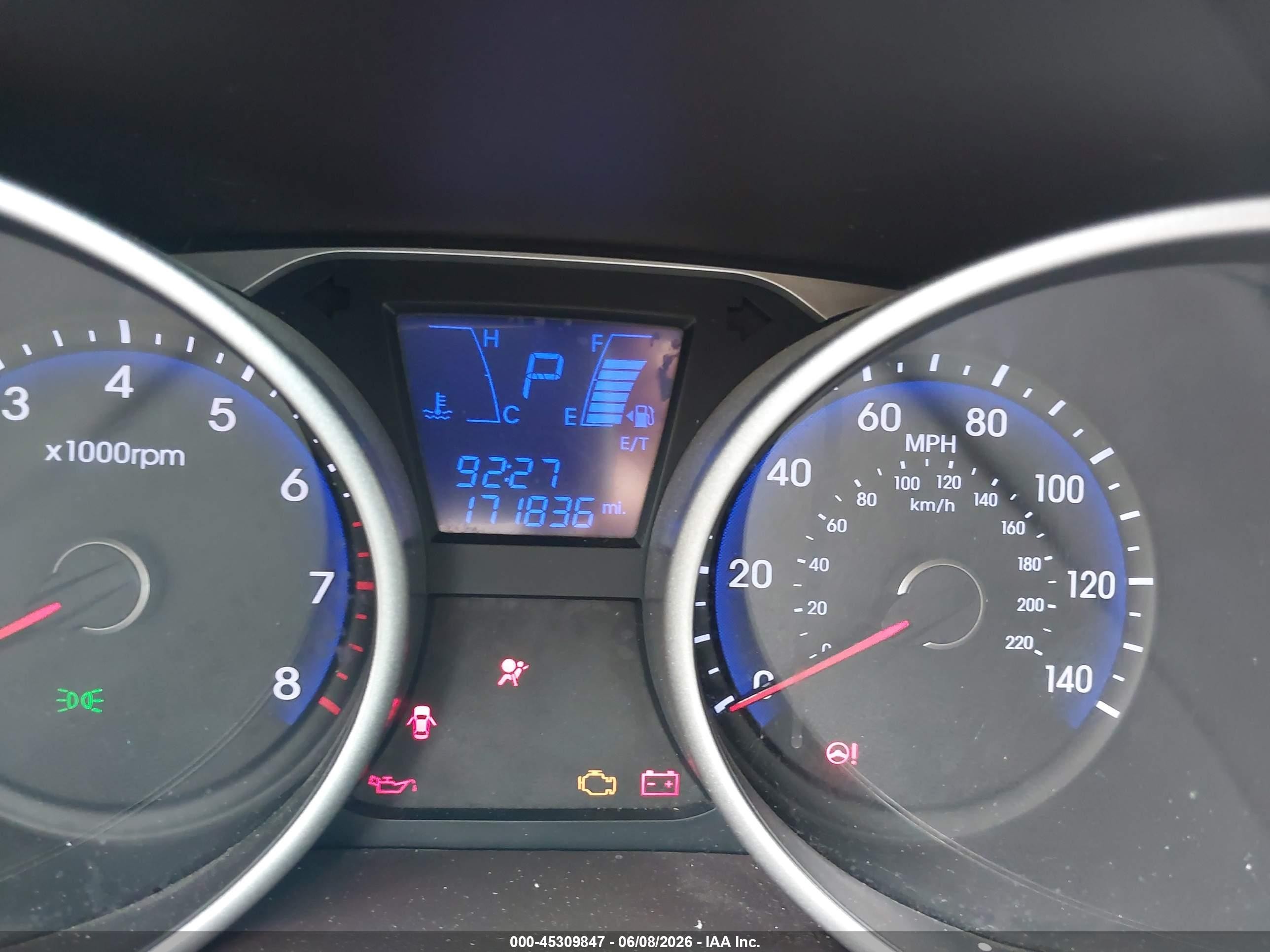 2014 Hyundai Tucson Limited Красный vin: KM8JU3AG3EU938950