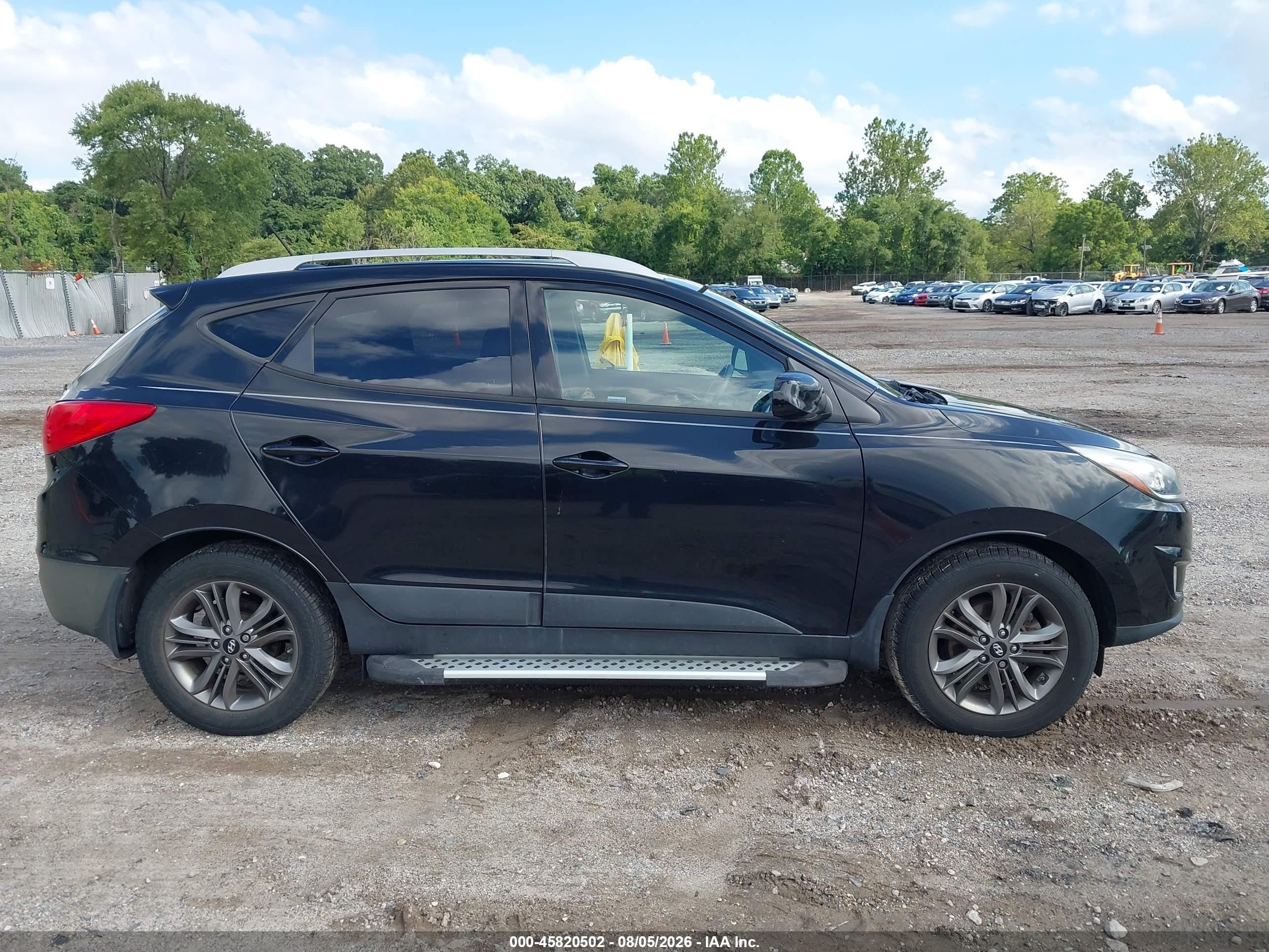 2015 Hyundai Tucson Se Black vin: KM8JU3AG3FU038812