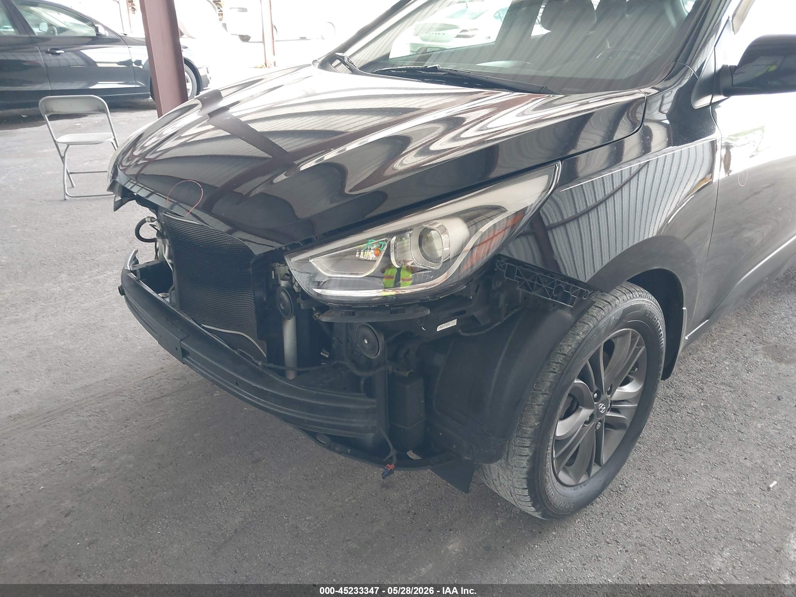 2015 Hyundai Tucson Se Черный vin: KM8JU3AG3FU054766