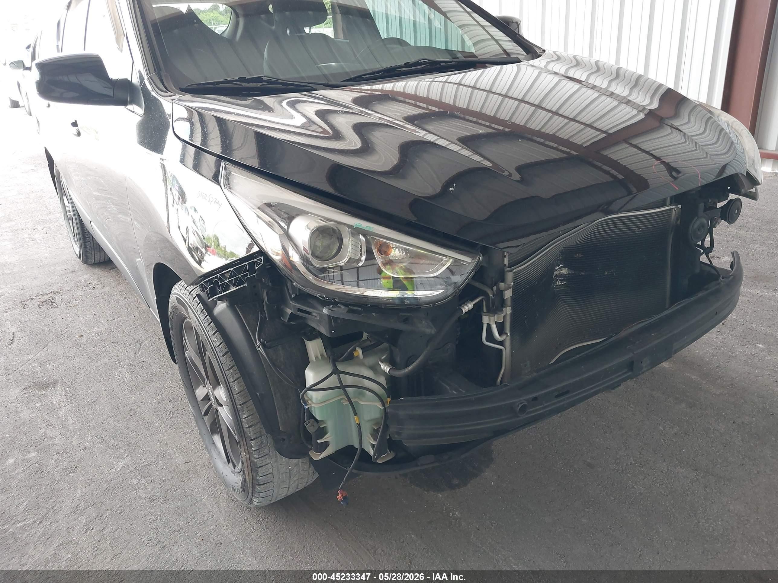 2015 Hyundai Tucson Se Черный vin: KM8JU3AG3FU054766