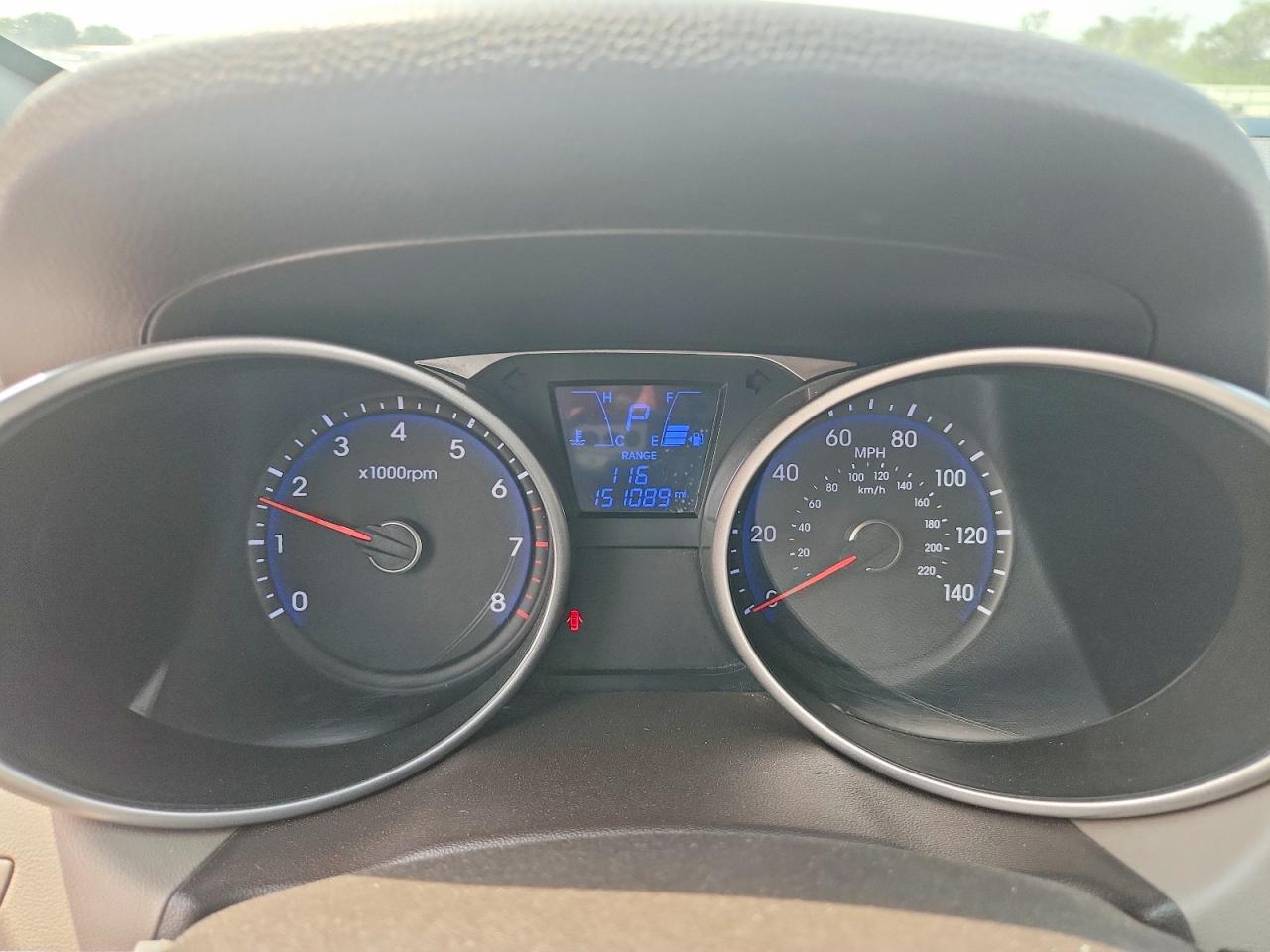 2015 Hyundai Tucson Se Red vin: KM8JU3AG3FU098007