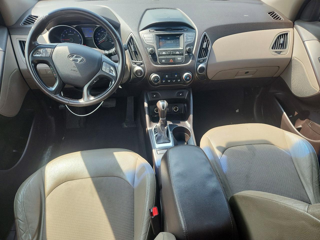 2015 Hyundai Tucson Se Red vin: KM8JU3AG3FU098007