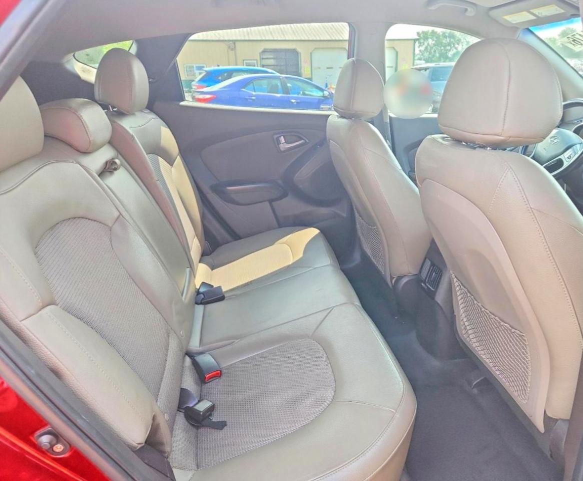 2015 Hyundai Tucson Se Red vin: KM8JU3AG3FU098007