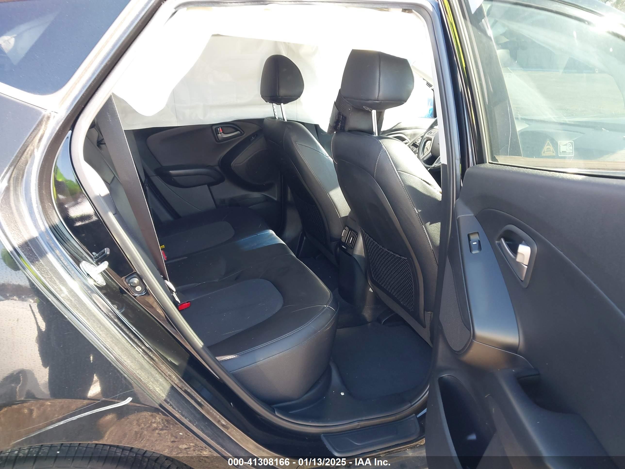 2015 Hyundai Tucson Se Black vin: KM8JU3AG3FU100791