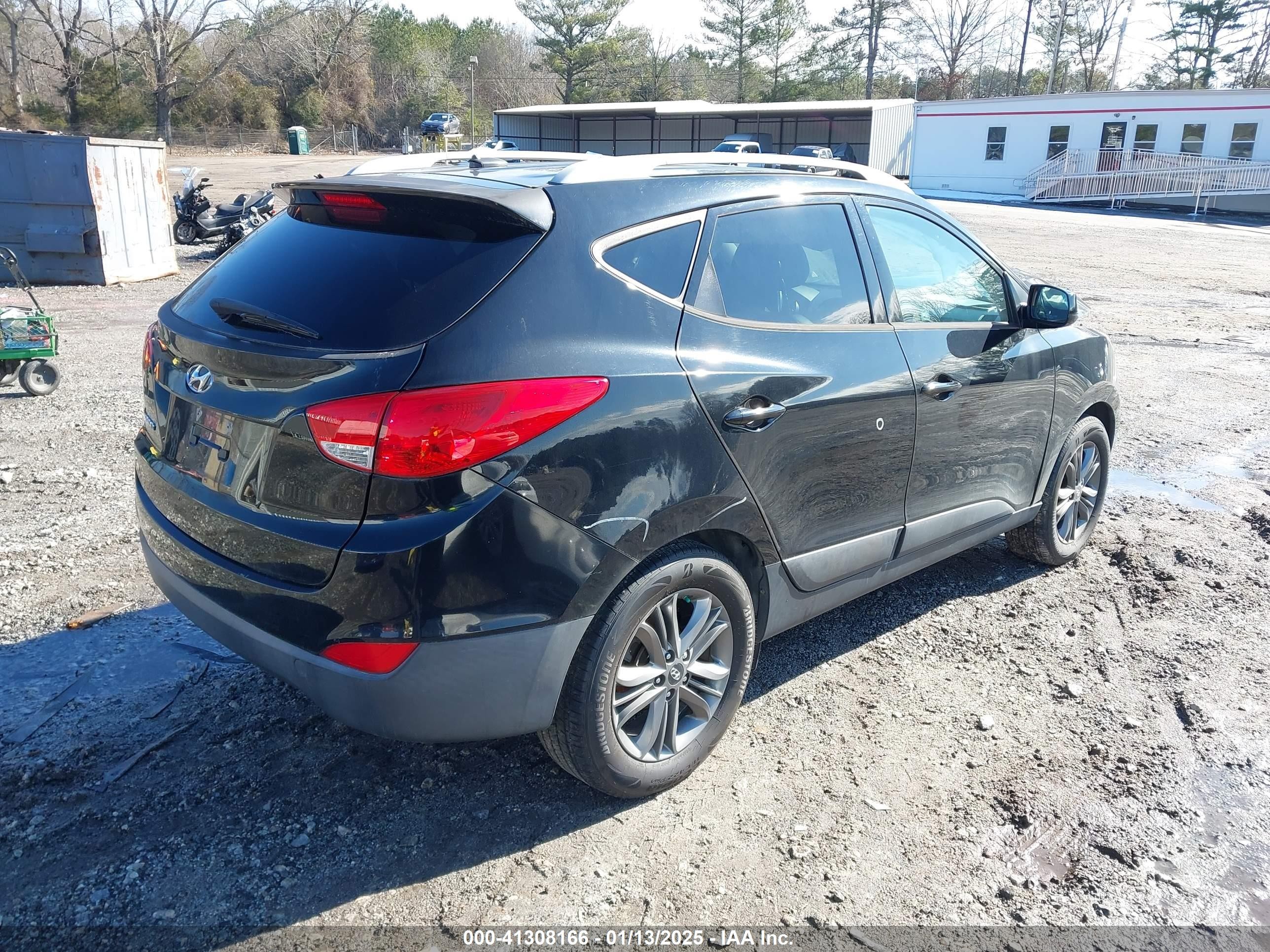 2015 Hyundai Tucson Se Black vin: KM8JU3AG3FU100791