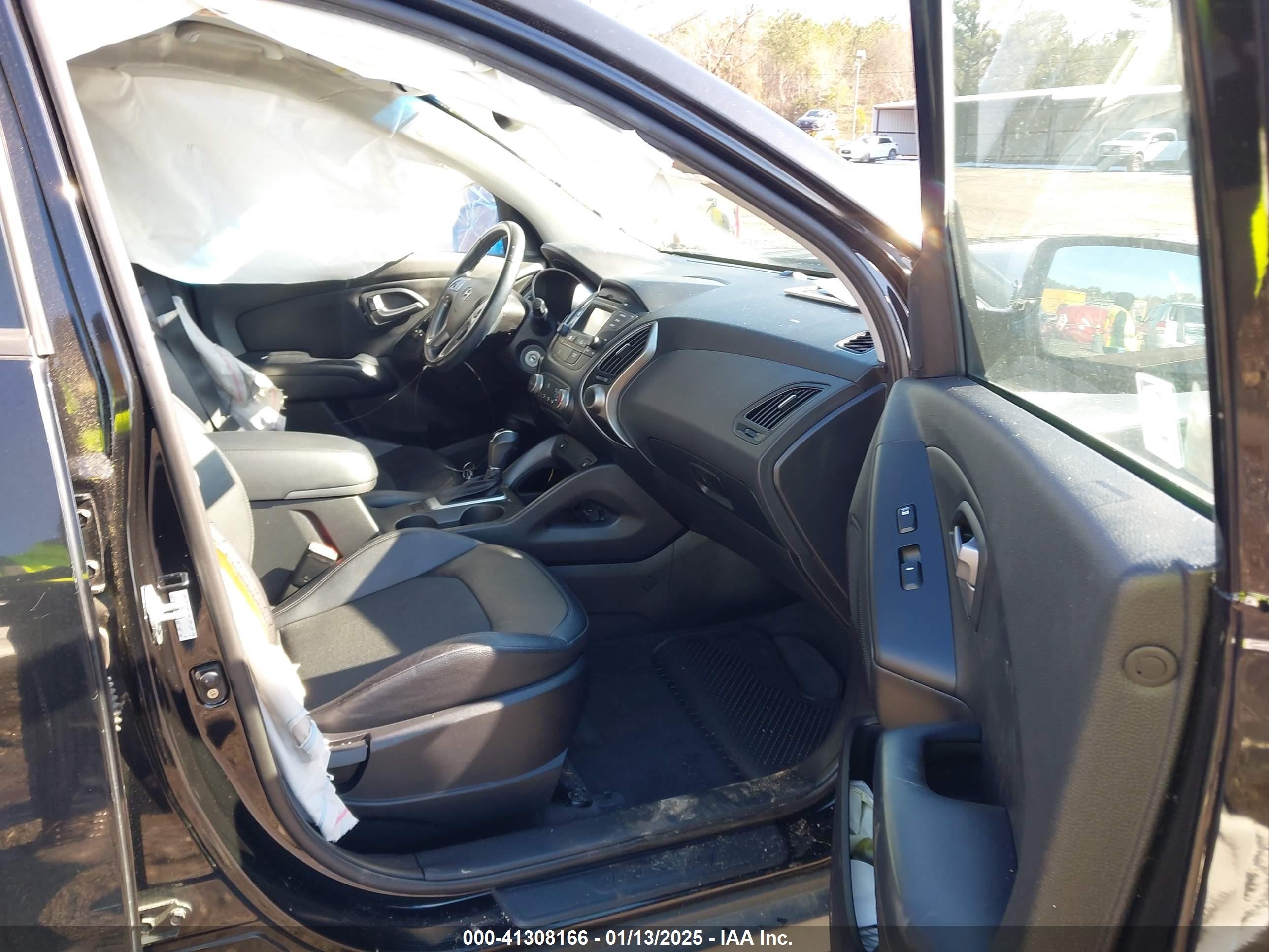 2015 Hyundai Tucson Se Black vin: KM8JU3AG3FU100791