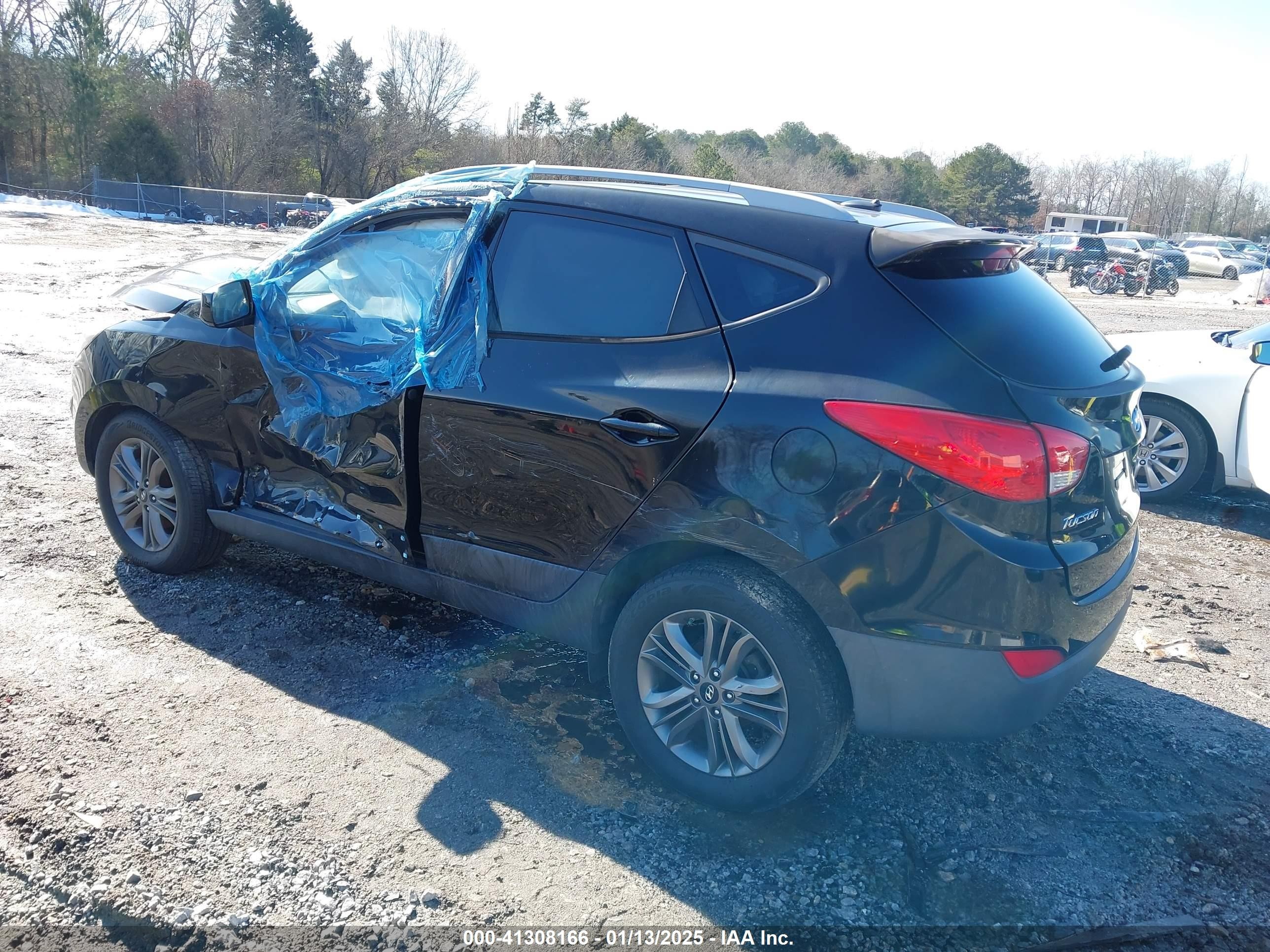 2015 Hyundai Tucson Se Black vin: KM8JU3AG3FU100791