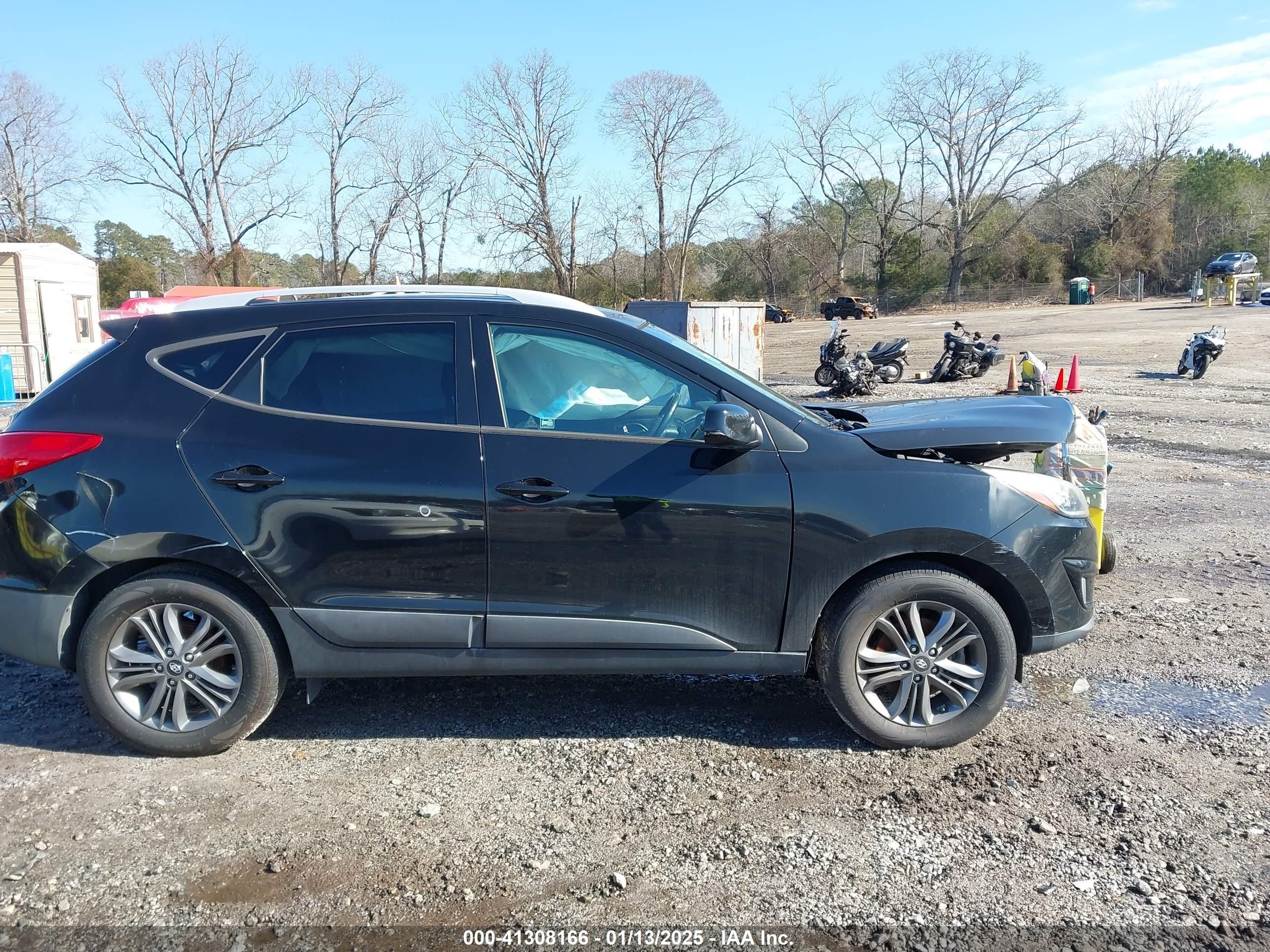 2015 Hyundai Tucson Se Black vin: KM8JU3AG3FU100791