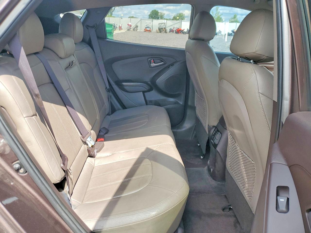 2014 Hyundai Tucson Limited Brown vin: KM8JU3AG4EU798472