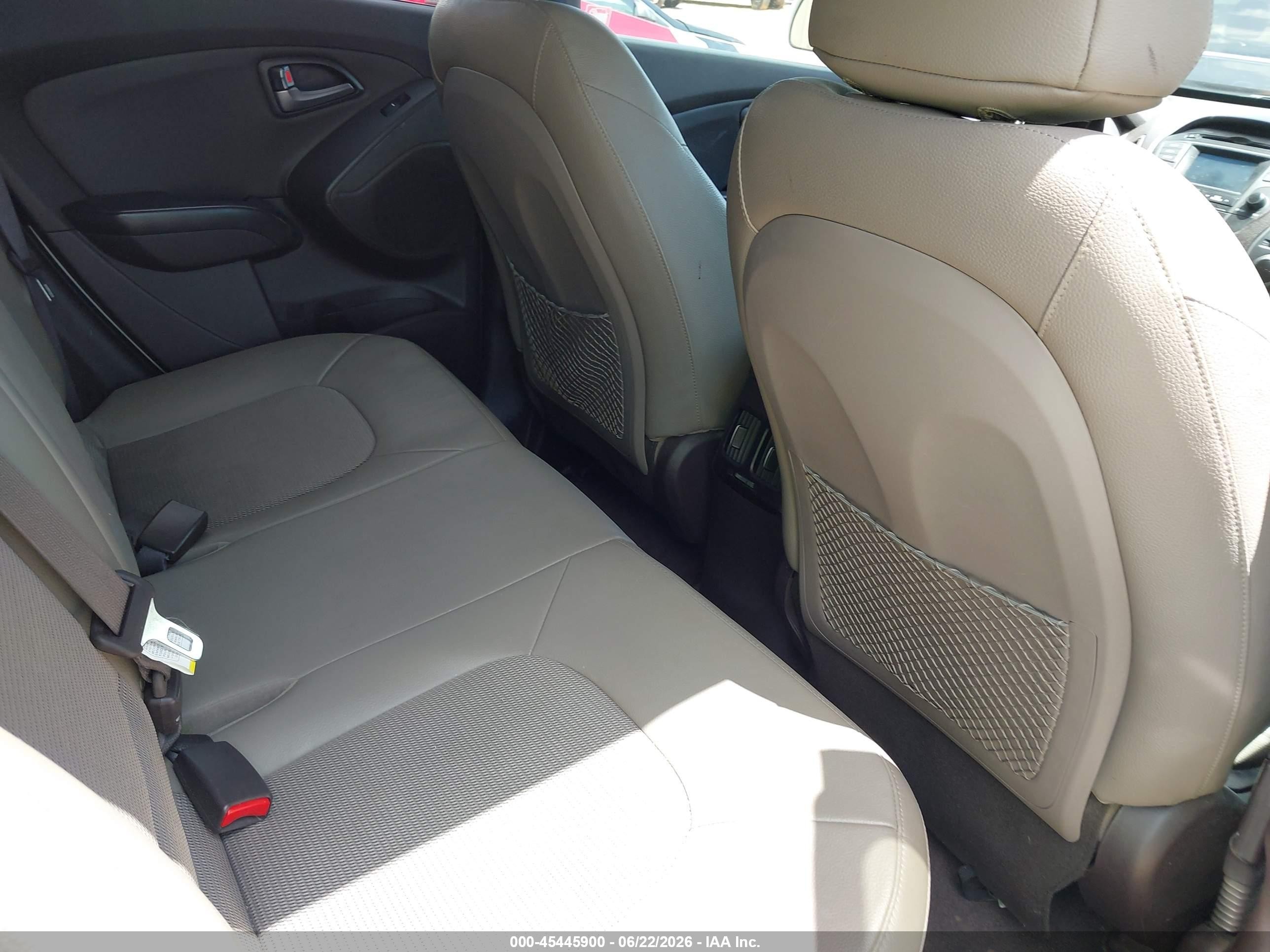 2015 Hyundai Tucson Se White vin: KM8JU3AG4FU042190
