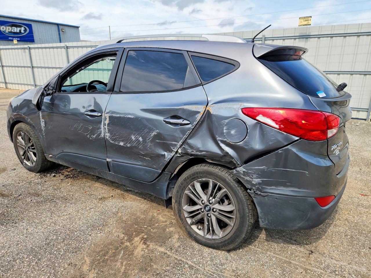 2015 Hyundai Tucson Se Charcoal vin: KM8JU3AG4FU054923
