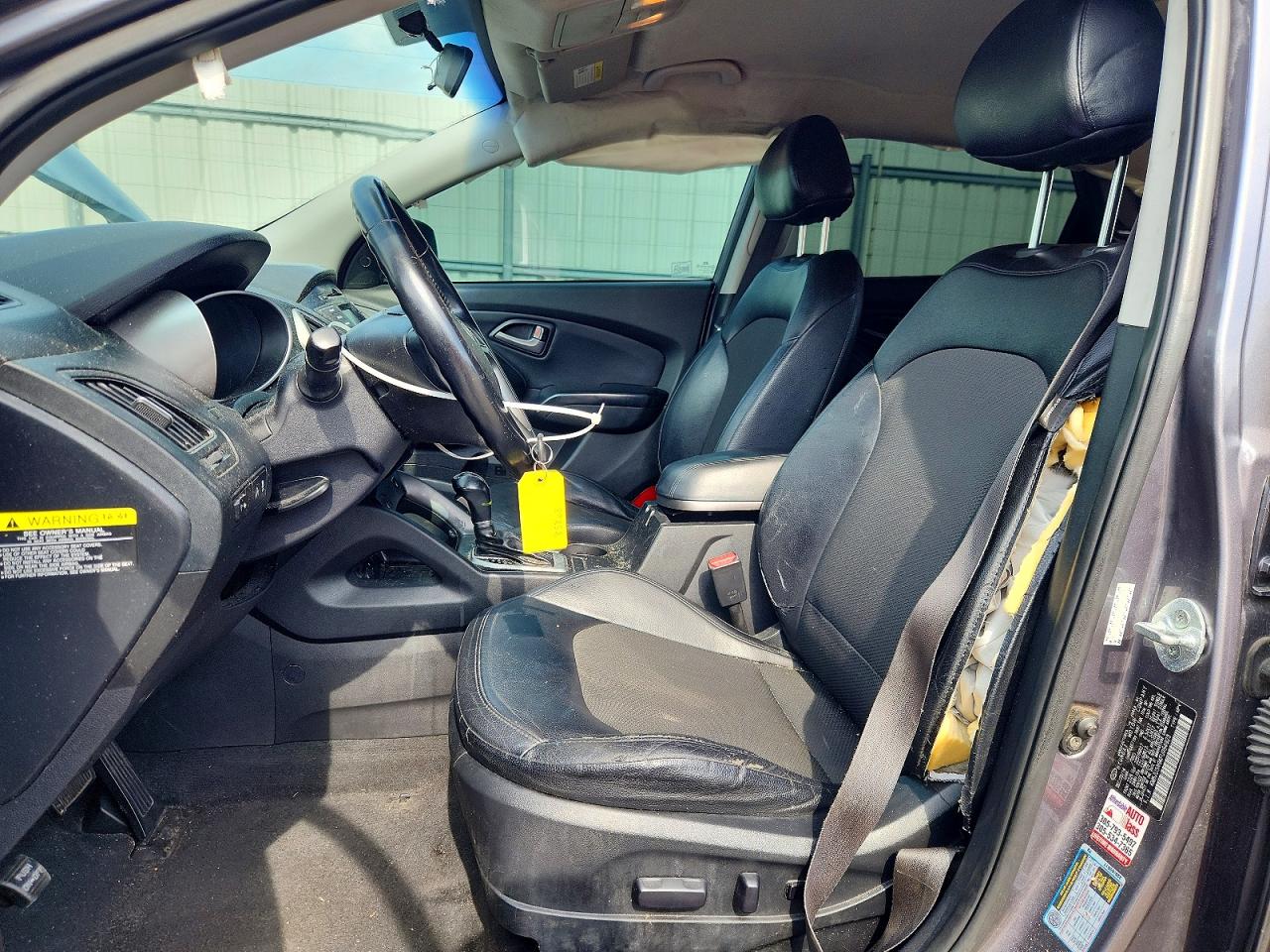 2015 Hyundai Tucson Se Charcoal vin: KM8JU3AG4FU054923