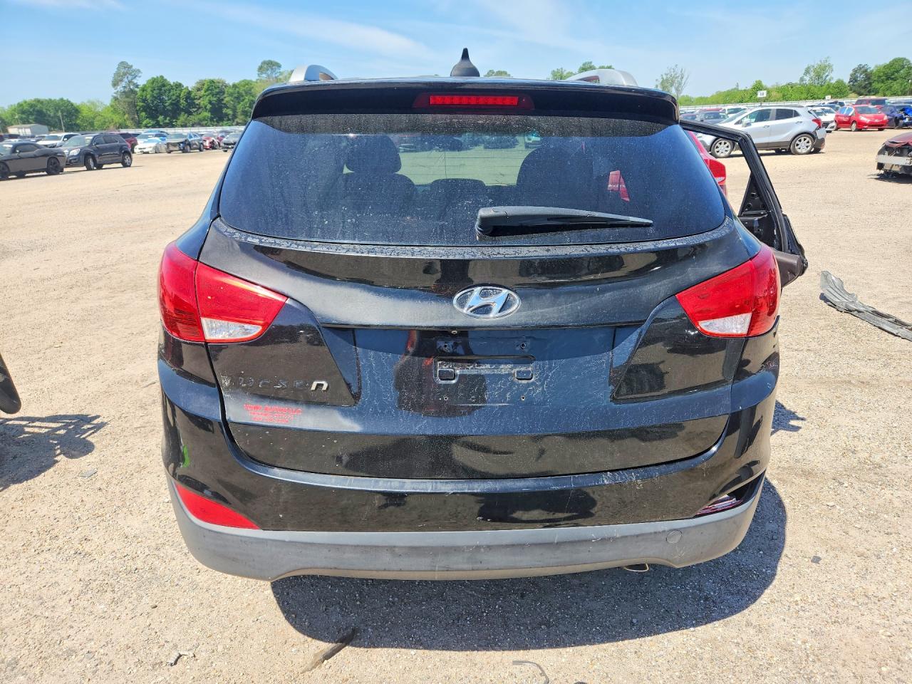2015 Hyundai Tucson Se Black vin: KM8JU3AG4FU063508