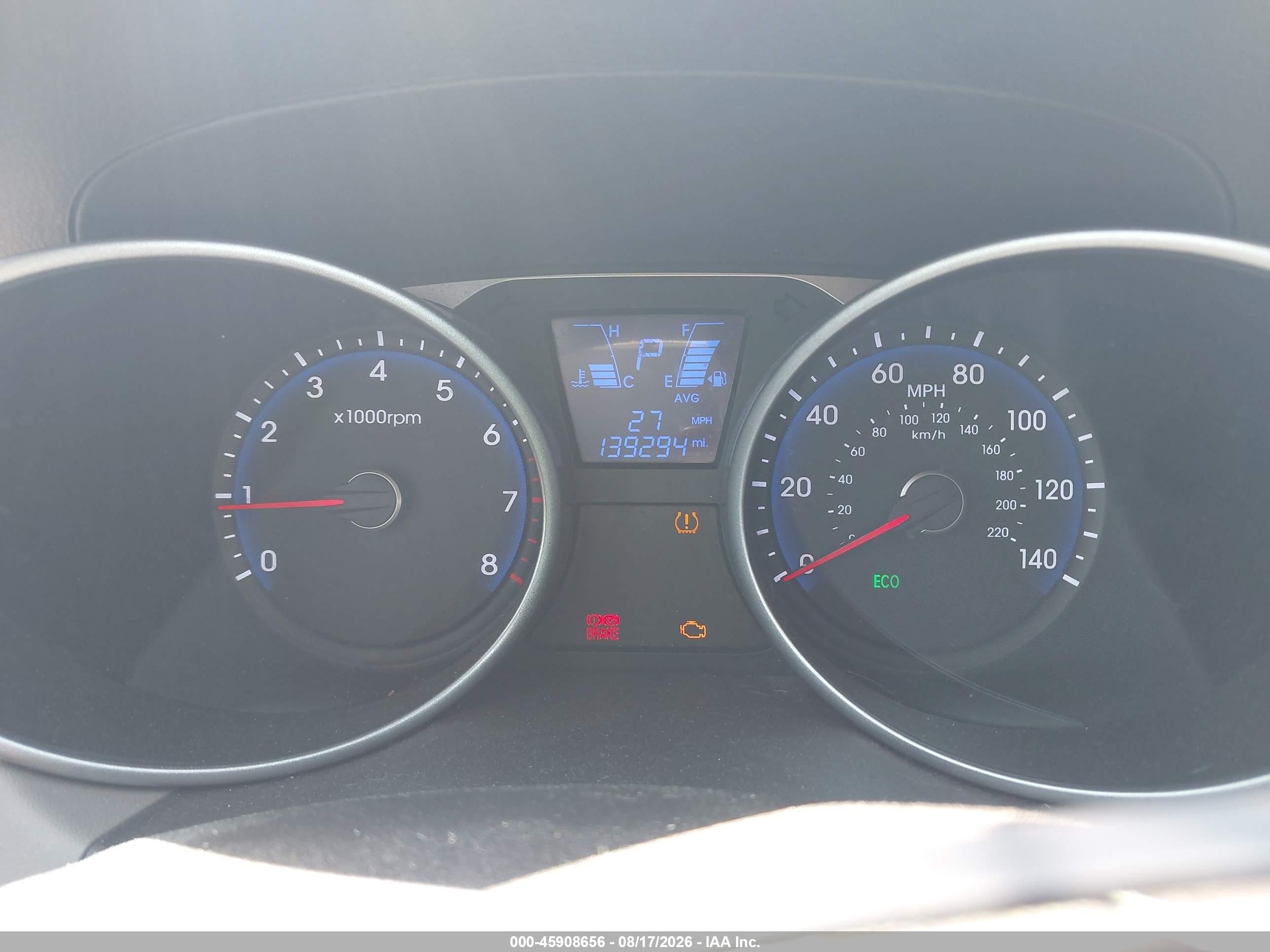 2015 Hyundai Tucson Se Red vin: KM8JU3AG4FU098971