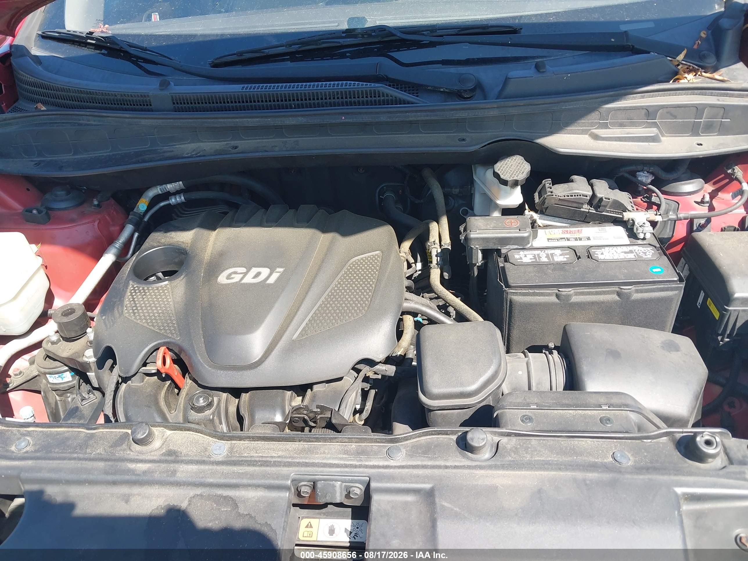 2015 Hyundai Tucson Se Red vin: KM8JU3AG4FU098971