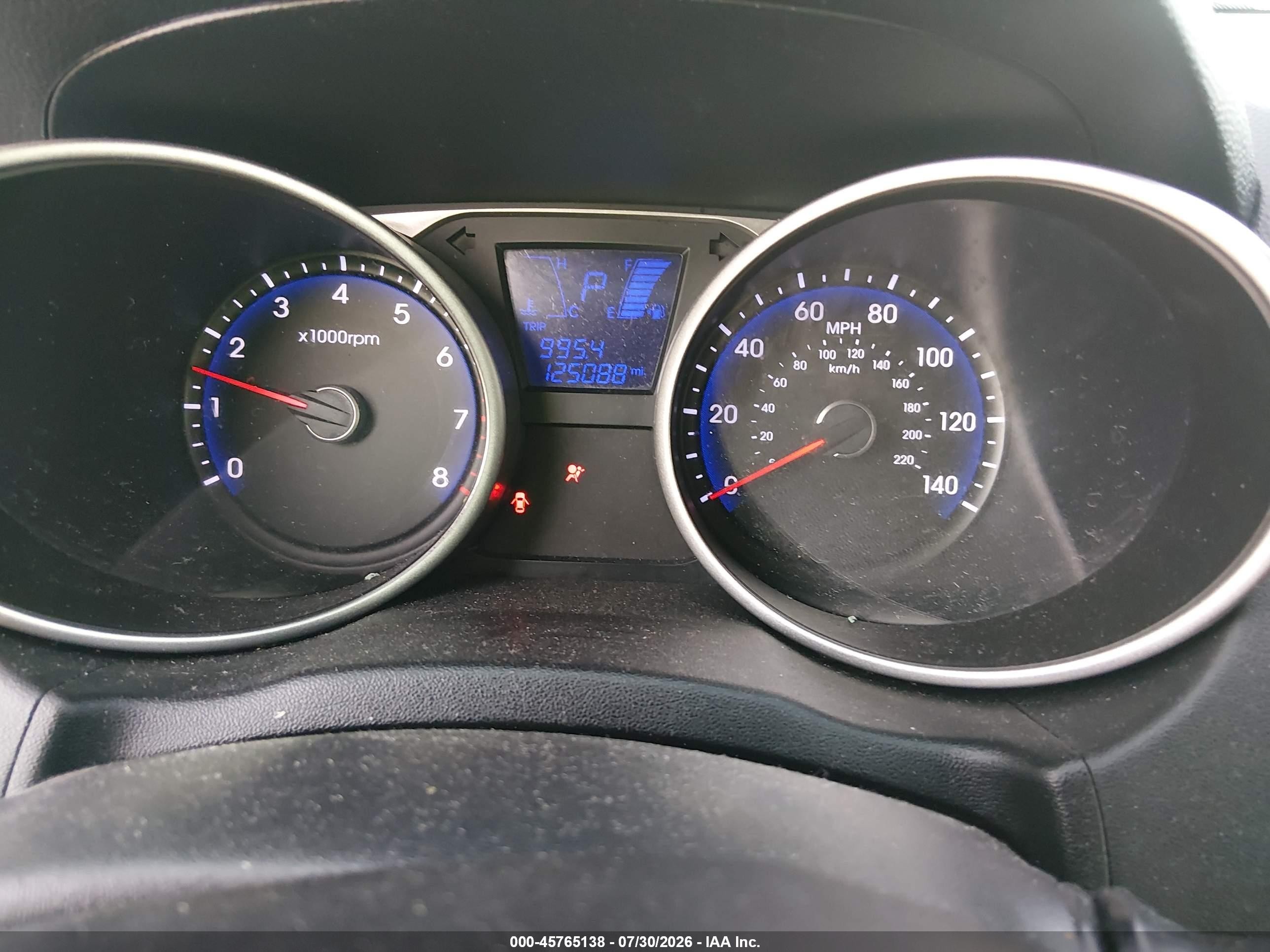 2015 Hyundai Tucson Se Серебряный vin: KM8JU3AG4FU953961