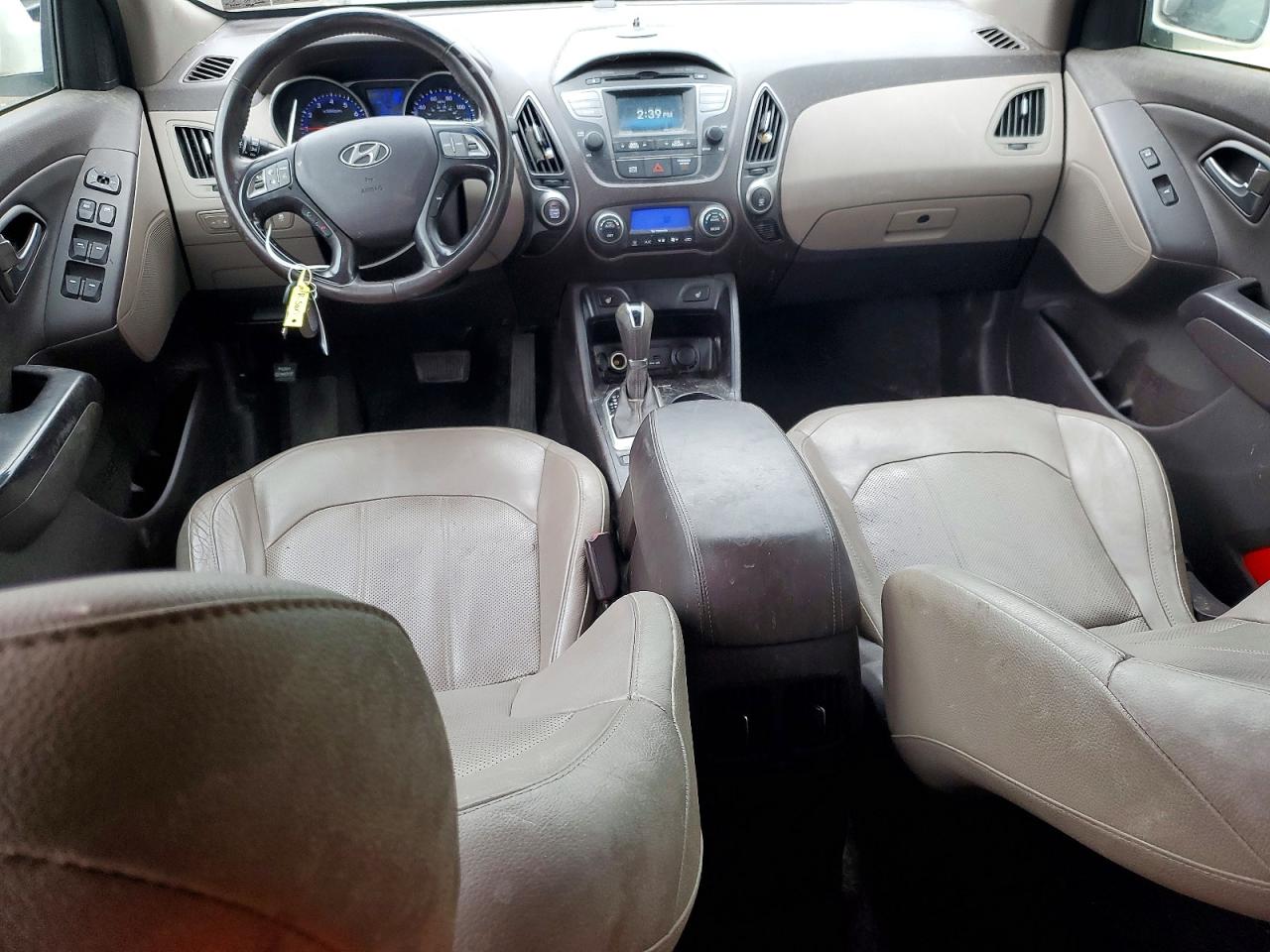 2015 Hyundai Tucson Limited Белый vin: KM8JU3AG4FU987477