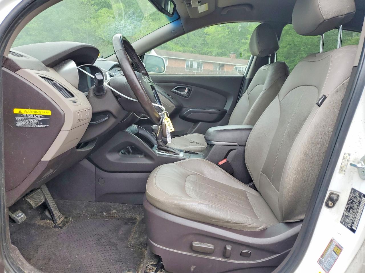 2015 Hyundai Tucson Limited Белый vin: KM8JU3AG4FU987477