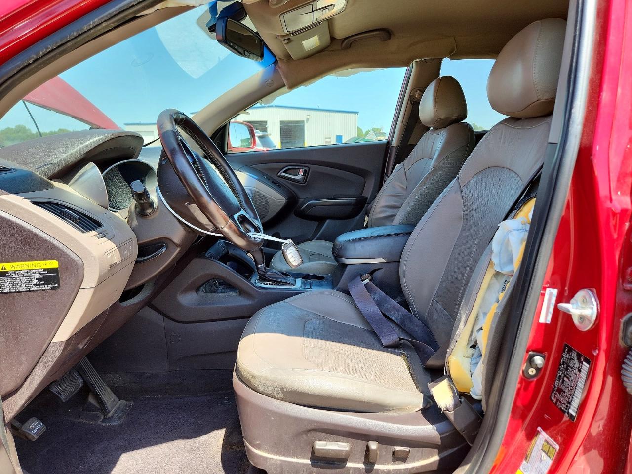 2015 Hyundai Tucson Limited Red vin: KM8JU3AG4FU988015