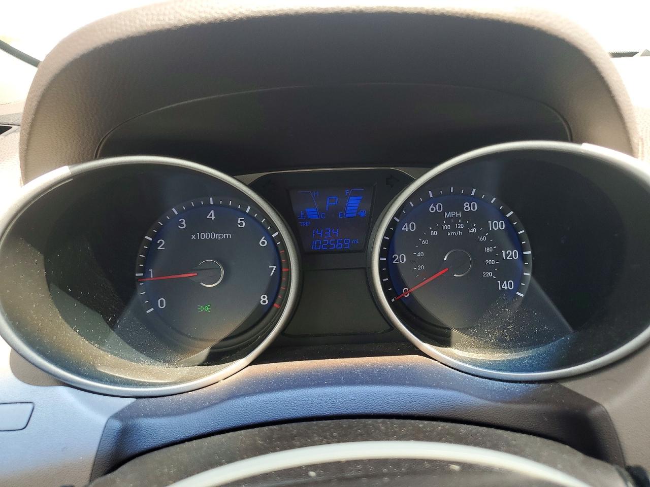 2015 Hyundai Tucson Se Brown vin: KM8JU3AG4FU997541