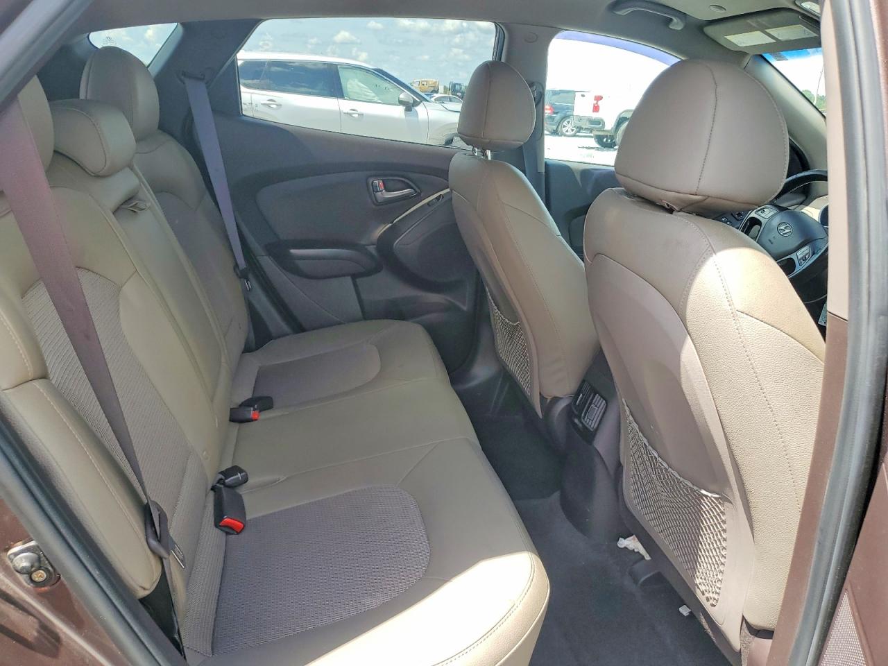 2015 Hyundai Tucson Se Brown vin: KM8JU3AG4FU997541