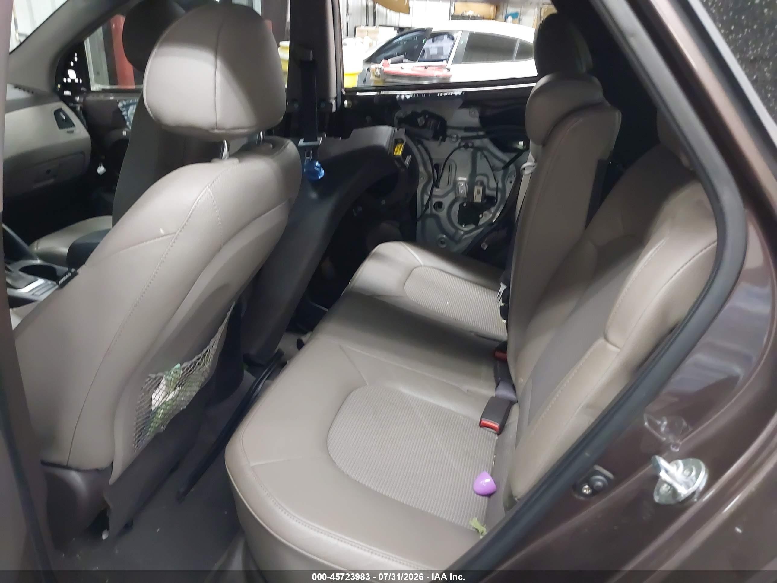 2014 Hyundai Tucson Se Коричневый vin: KM8JU3AG5EU839840