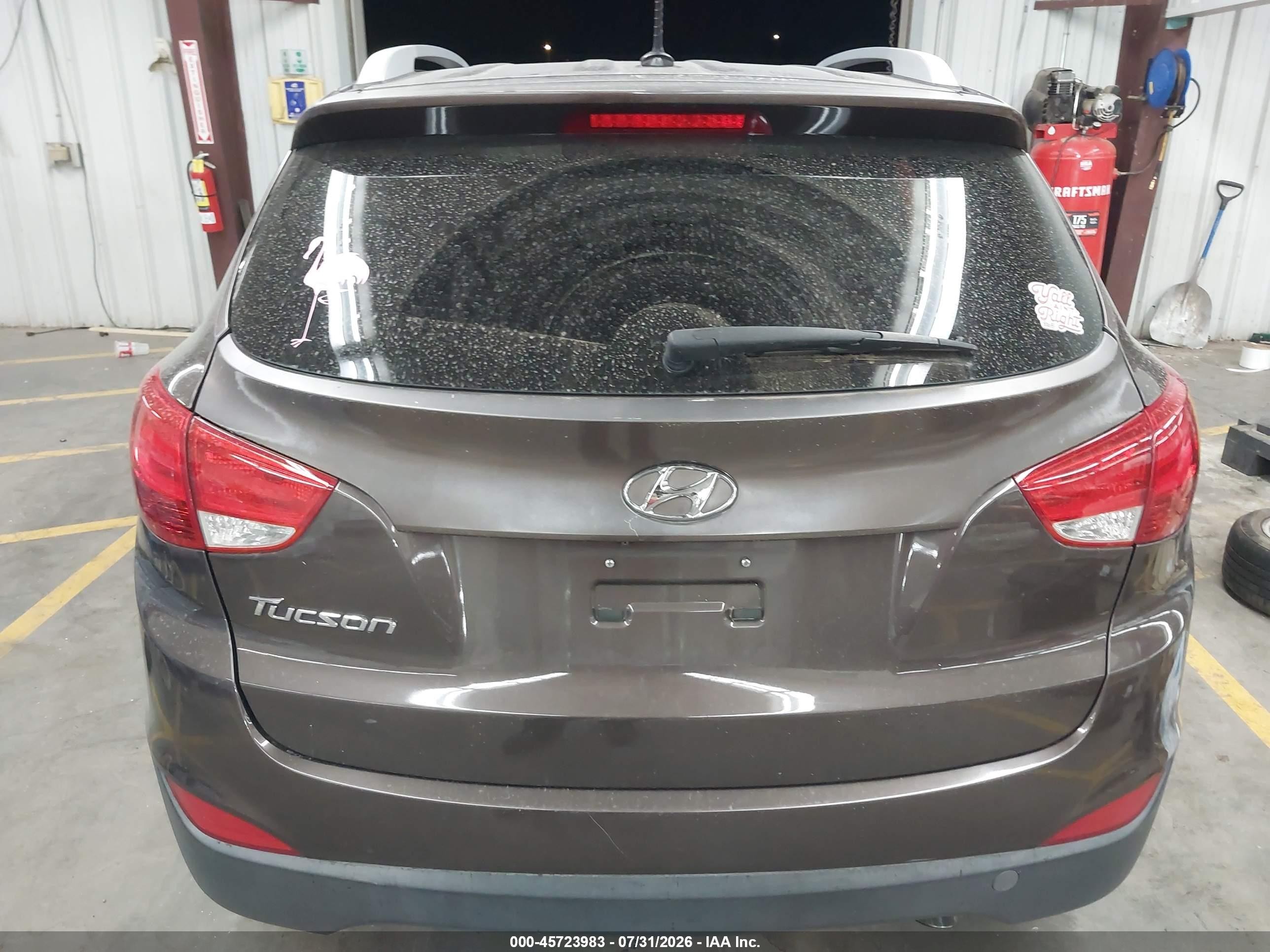 2014 Hyundai Tucson Se Коричневый vin: KM8JU3AG5EU839840