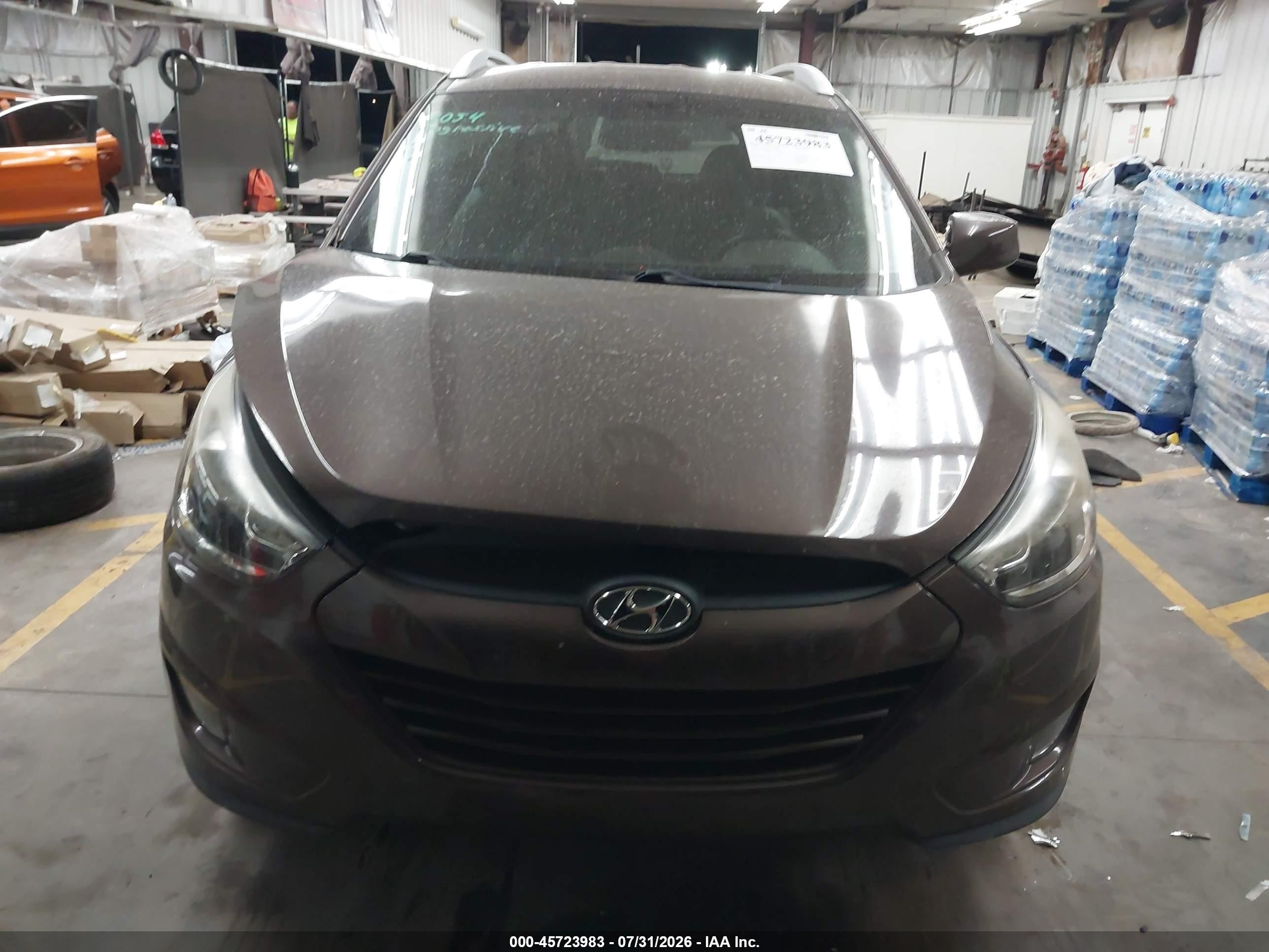 2014 Hyundai Tucson Se Коричневый vin: KM8JU3AG5EU839840