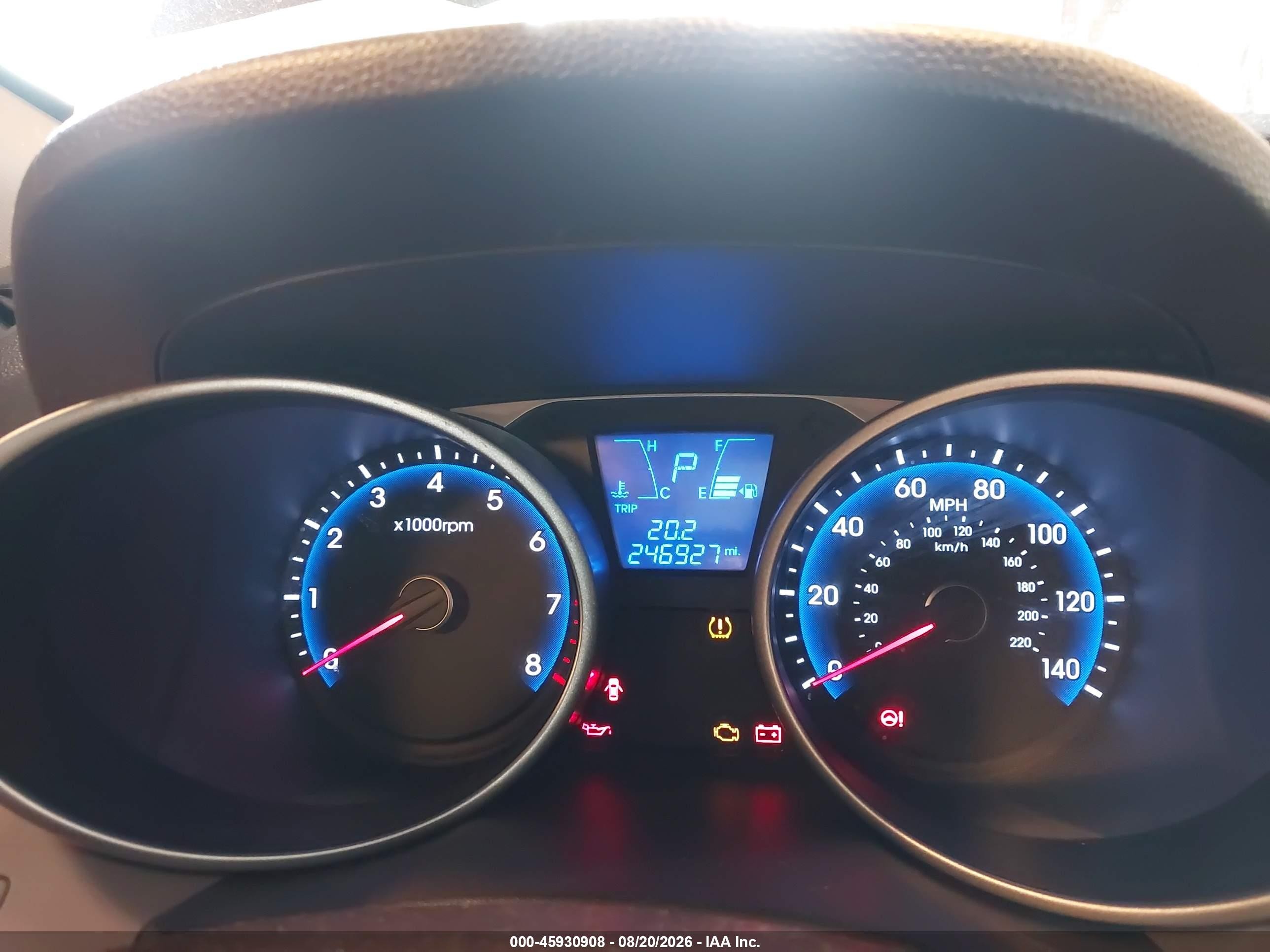 2014 Hyundai Tucson Se Черный vin: KM8JU3AG5EU860669