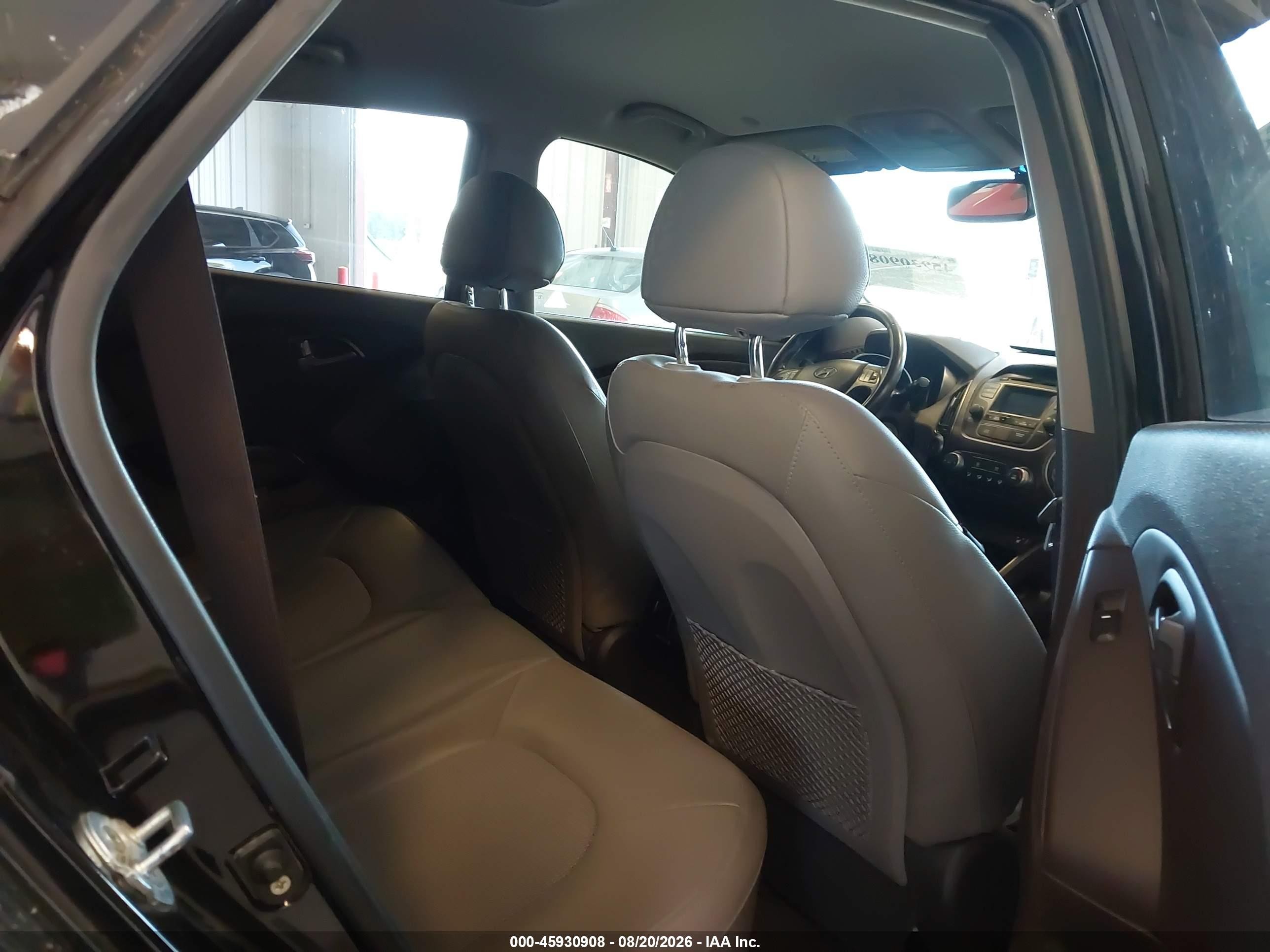 2014 Hyundai Tucson Se Черный vin: KM8JU3AG5EU860669
