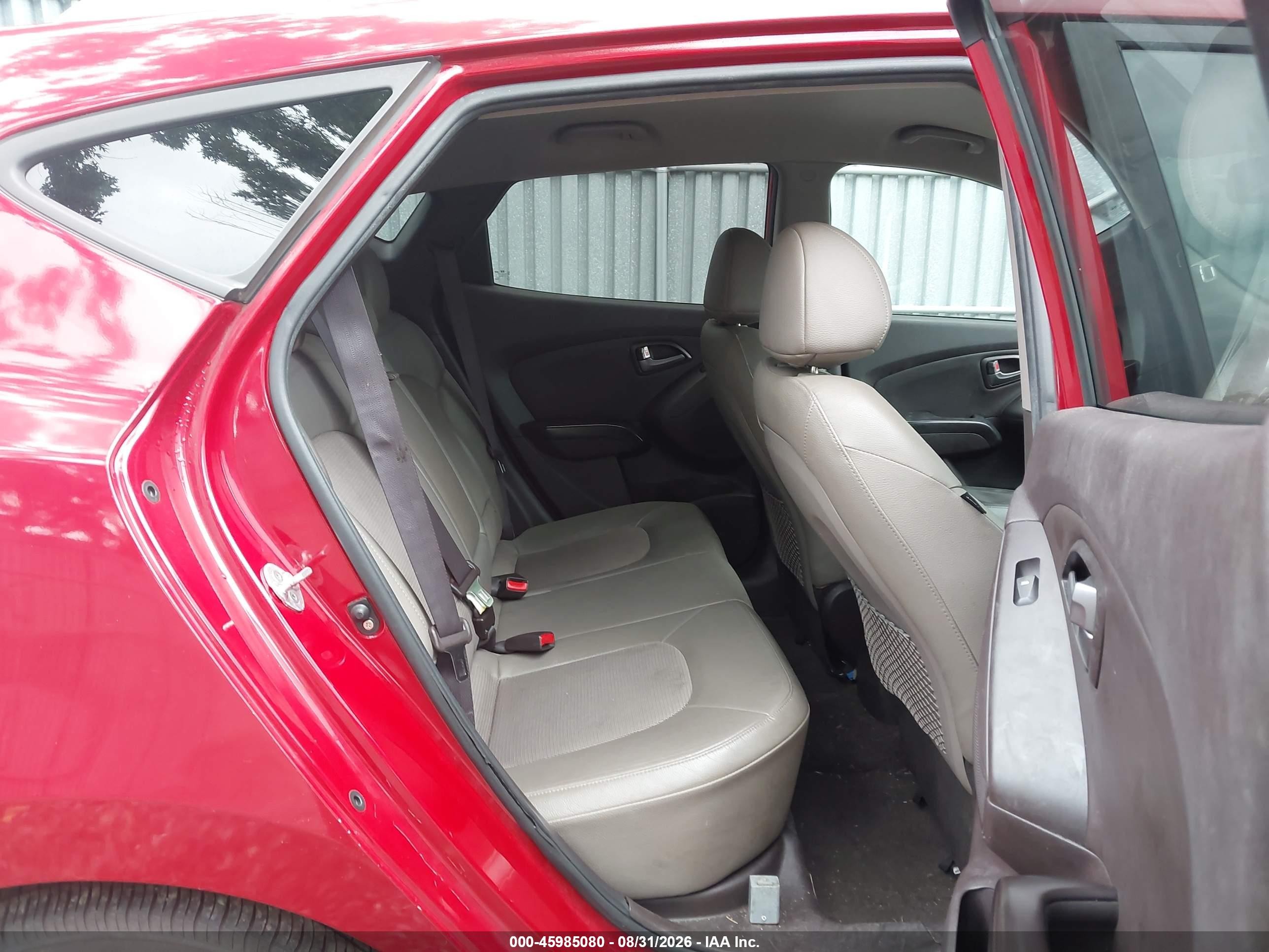 2014 Hyundai Tucson Se Красный vin: KM8JU3AG5EU898841