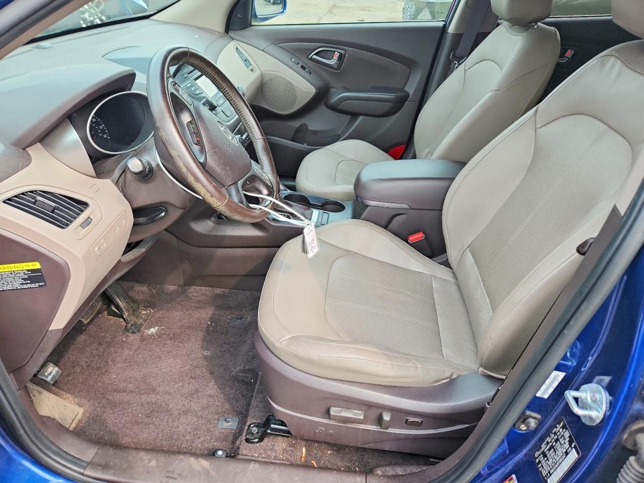 2015 Hyundai Tucson Limited Синий vin: KM8JU3AG5FU002247