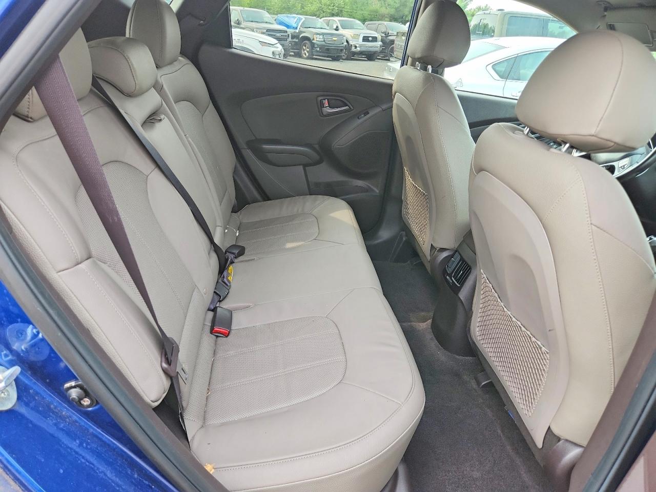 2015 Hyundai Tucson Limited Синий vin: KM8JU3AG5FU002247