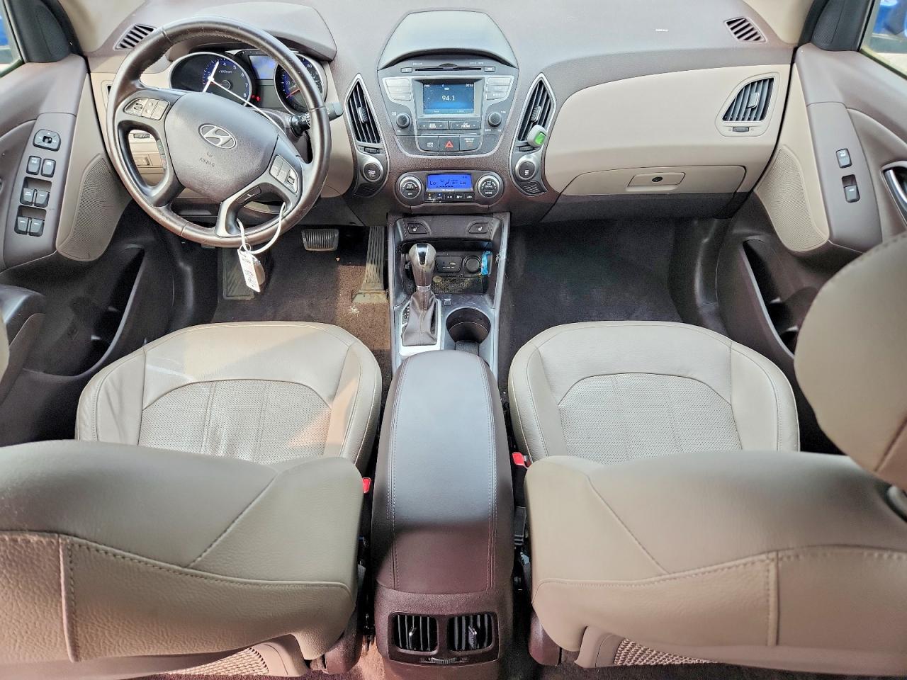 2015 Hyundai Tucson Limited Синий vin: KM8JU3AG5FU002247