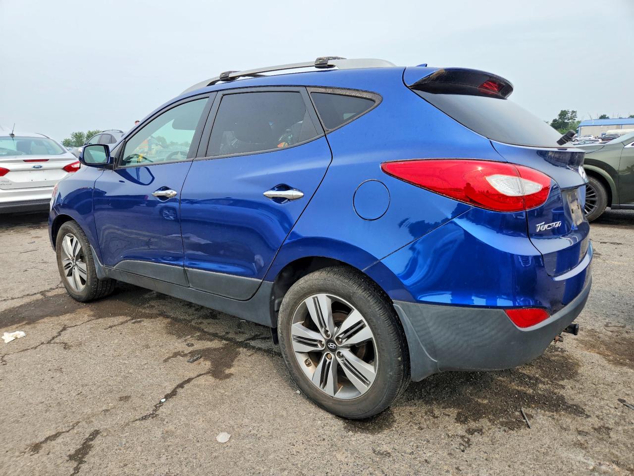 2015 Hyundai Tucson Limited Синий vin: KM8JU3AG5FU002247