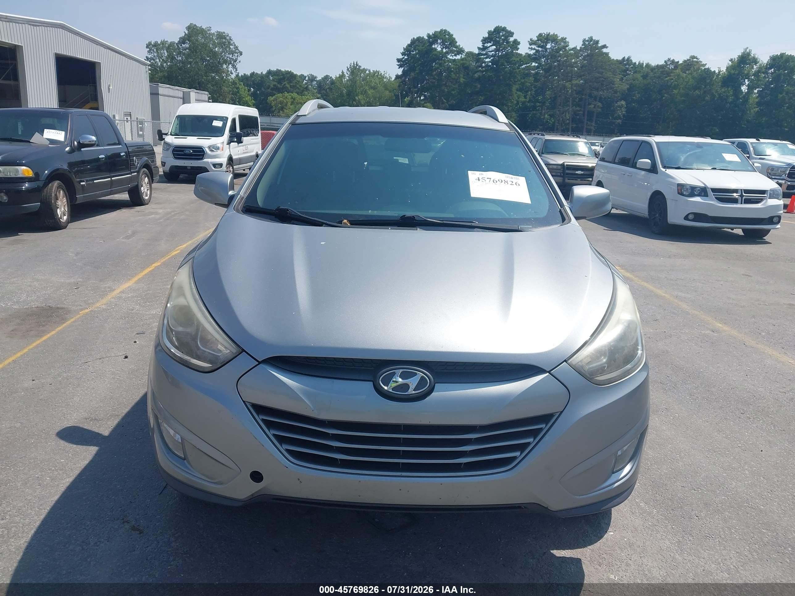 2015 Hyundai Tucson Se Silver vin: KM8JU3AG5FU068247