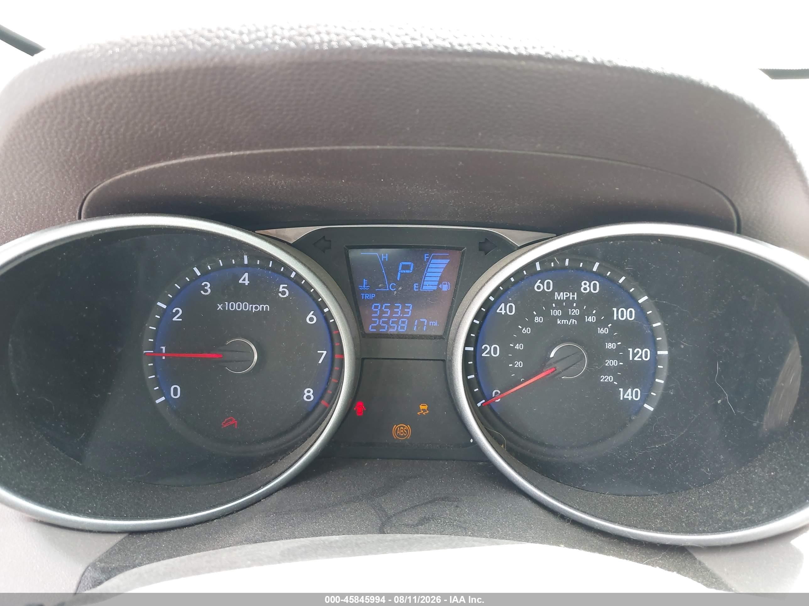 2014 Hyundai Tucson Limited Gray vin: KM8JU3AG6EU852385