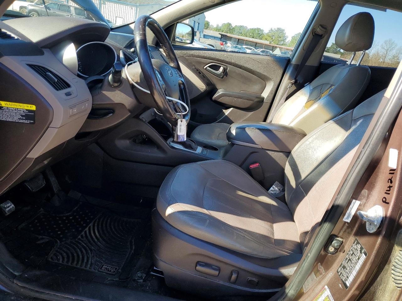 2014 Hyundai Tucson Gls Коричневый vin: KM8JU3AG6EU901777