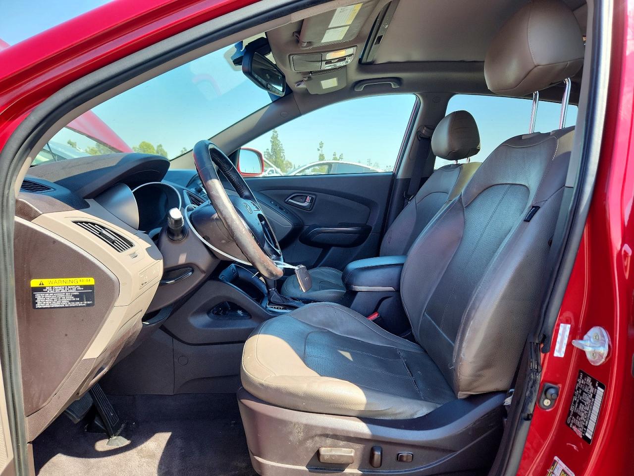 2014 Hyundai Tucson Limited Red vin: KM8JU3AG6EU919146