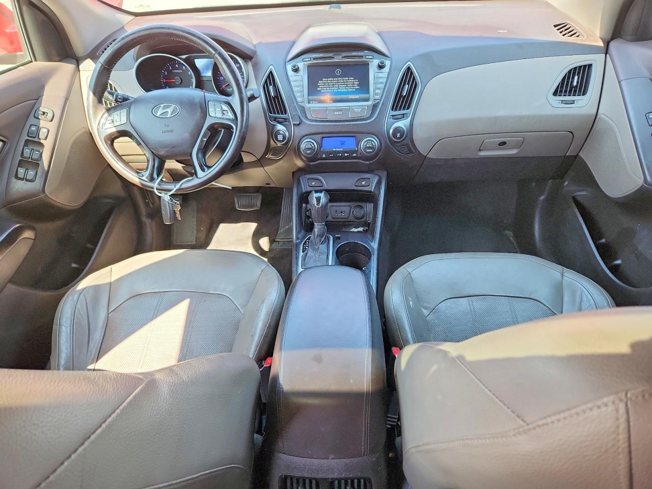 2014 Hyundai Tucson Limited Red vin: KM8JU3AG6EU919146