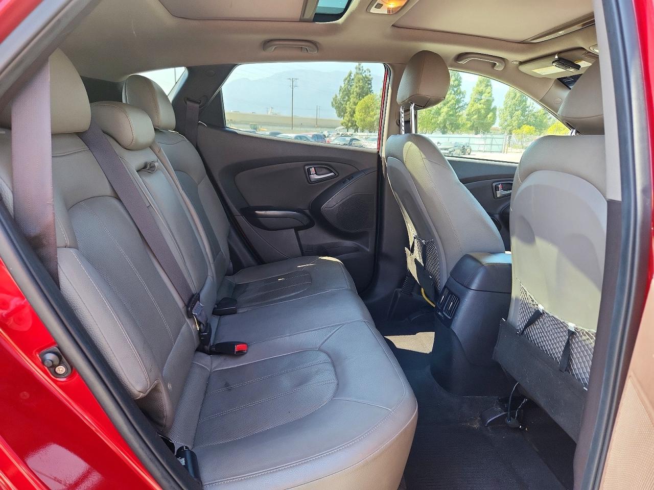 2014 Hyundai Tucson Limited Red vin: KM8JU3AG6EU919146