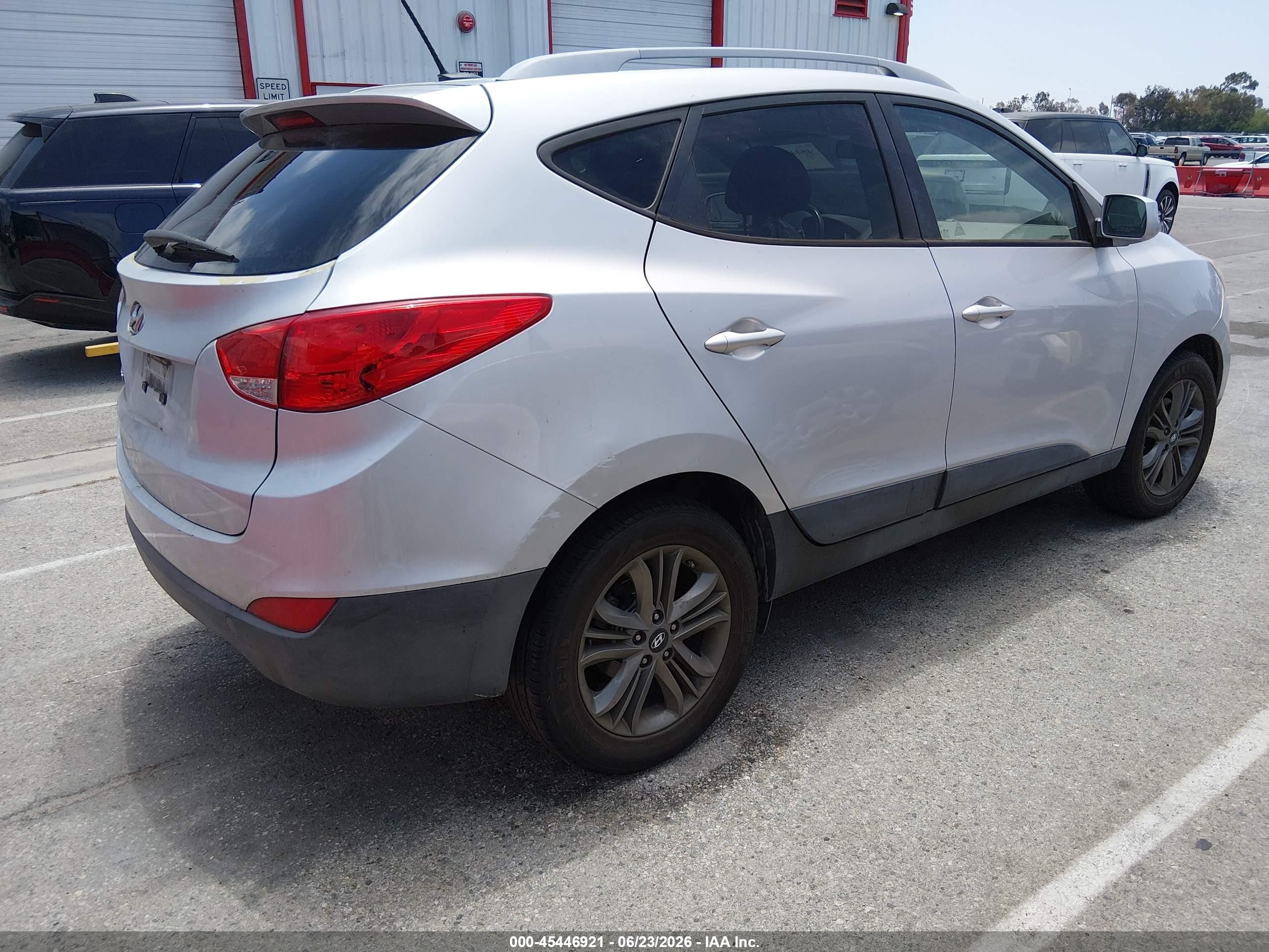 2014 Hyundai Tucson Se Gold vin: KM8JU3AG6EU922032