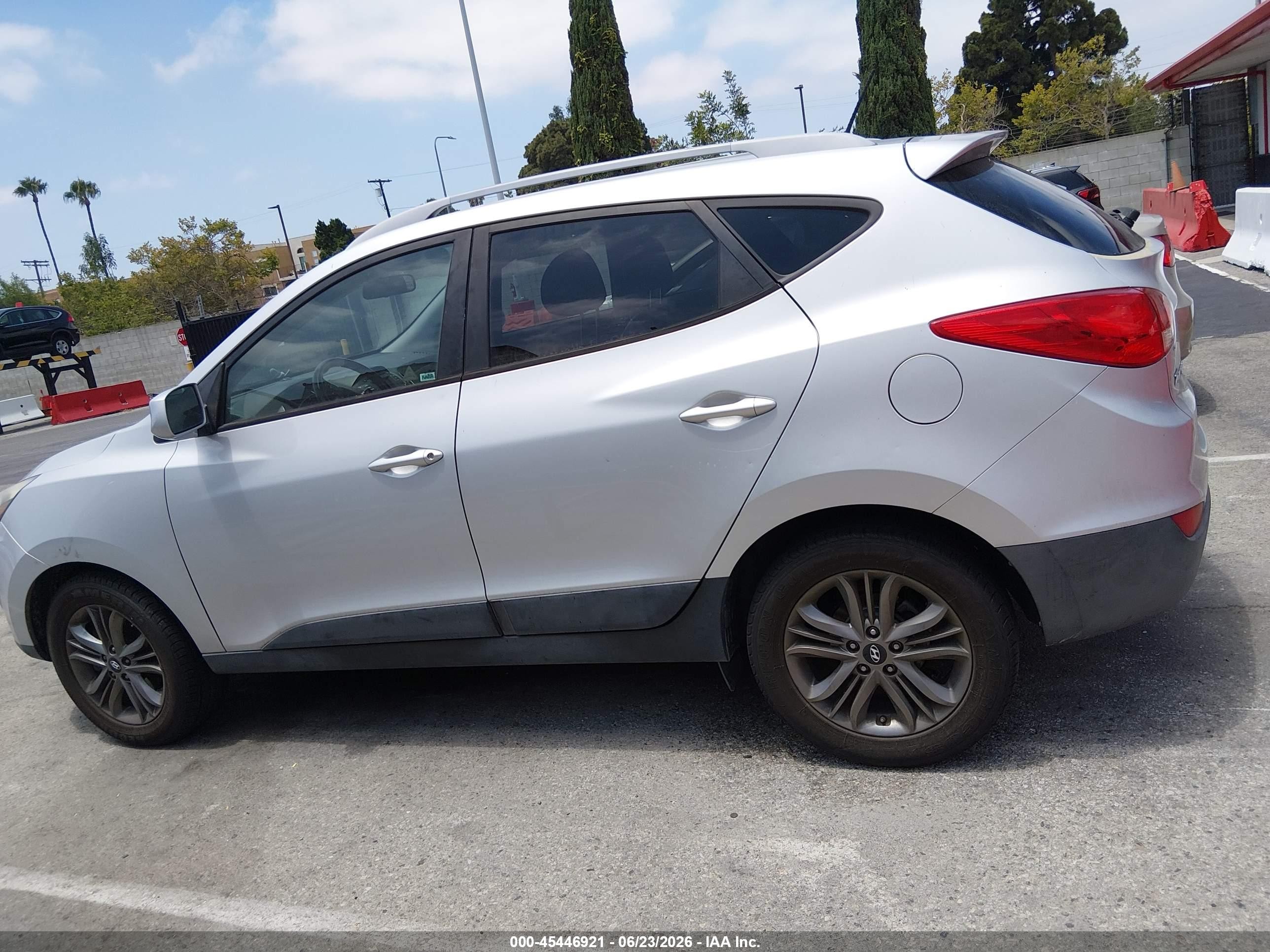 2014 Hyundai Tucson Se Gold vin: KM8JU3AG6EU922032