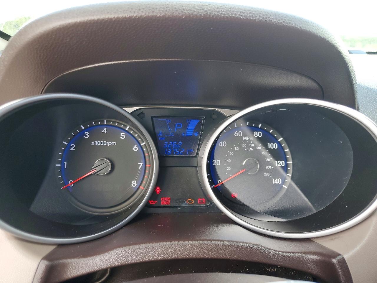 2015 Hyundai Tucson Se White vin: KM8JU3AG6FU087664