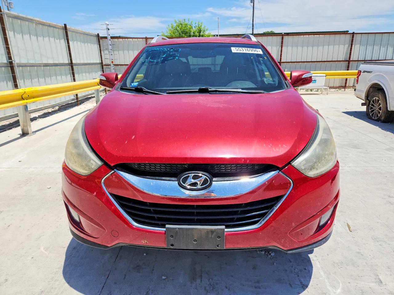 2015 Hyundai Tucson Limited Red vin: KM8JU3AG6FU116578