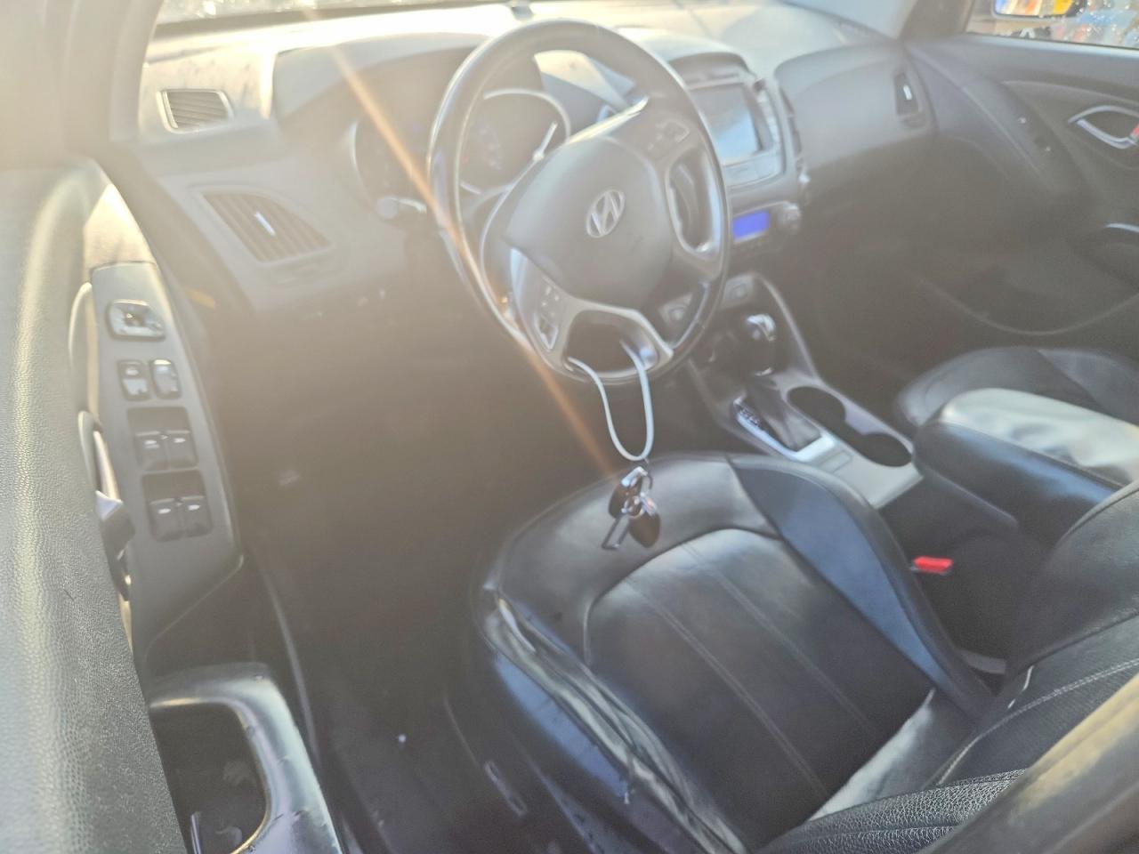2014 Hyundai Tucson Limited Серый vin: KM8JU3AG7EU794481